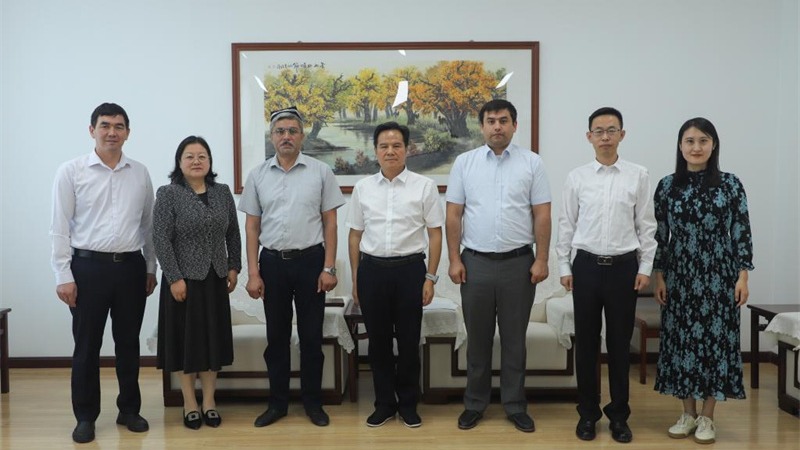 Party Secretary Di Shengkui met with the delegation of Urgench State University, Uzbekistan