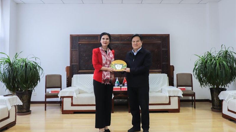 President of Urgench State Pedagogical Institute, Uzbekistan visits Lanzhou Jiaotong University